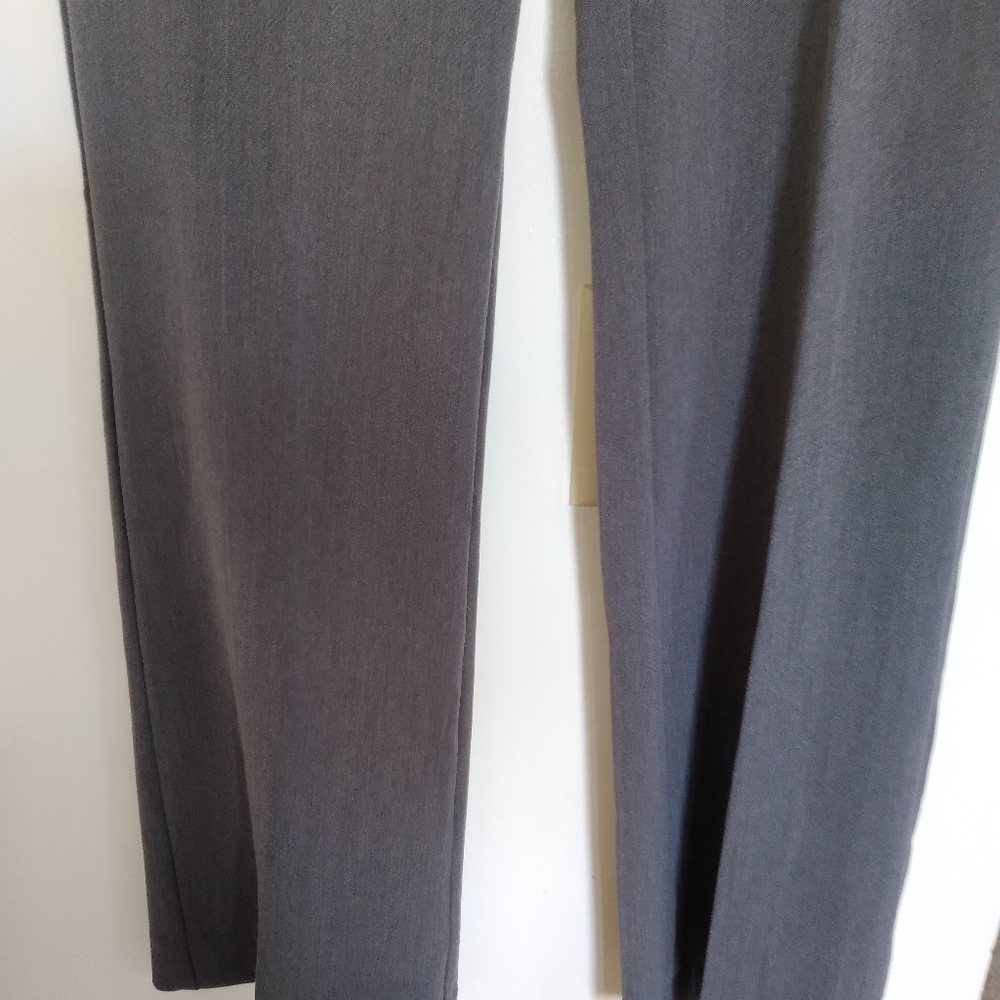 NWT Anne Klein dark grey heather the founder wide leg size 6 - Picture 4 of 12